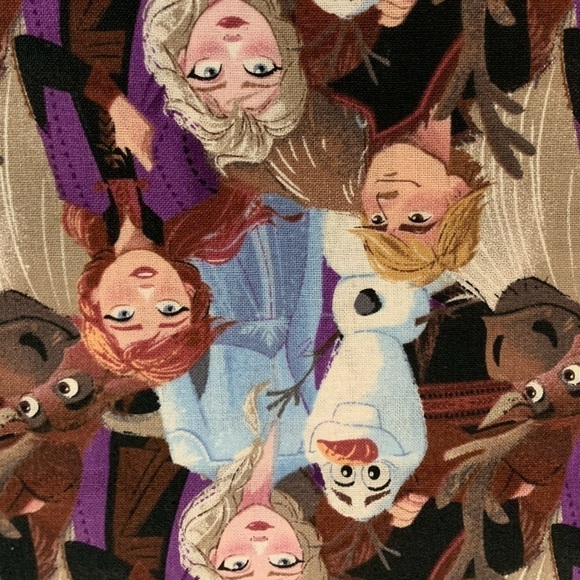 DISNEY Princess Elsa & Anna Fabric - Picture 2 of 2